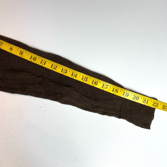 Lafayette 148 Womens Cardigan Sweater Linen Blend Boho Artsy Brown Sz M - Picture 10 of 10